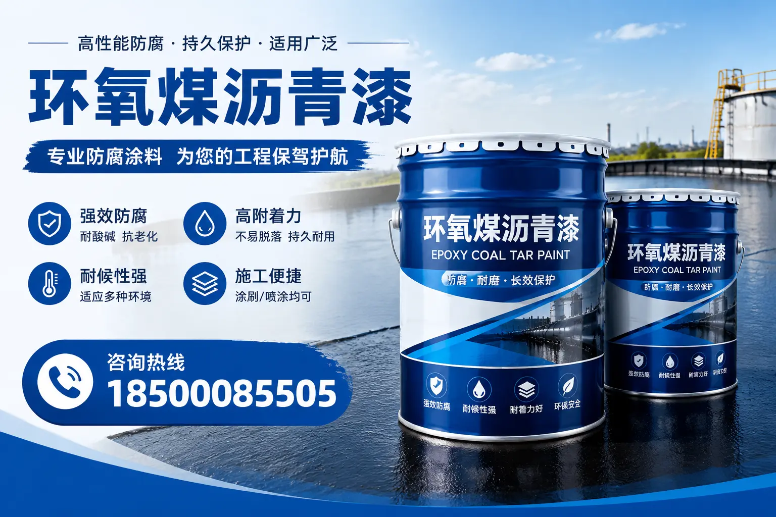 环氧煤沥青漆与其他漆类的比较，张家口用户的选择依据